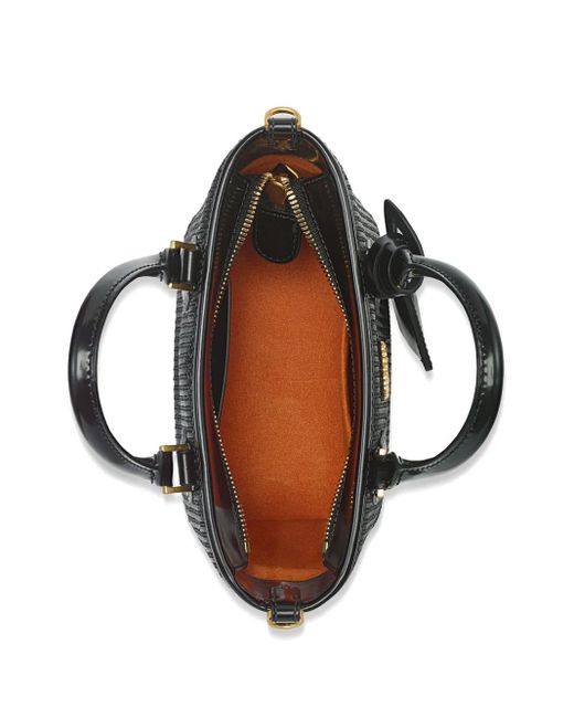 MCM Black Mini Aren Tote Bag