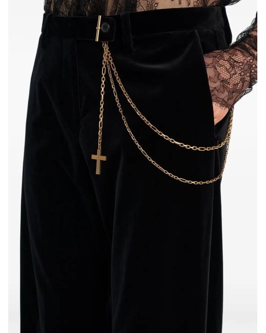 Khaite Metallic Wallet Chain
