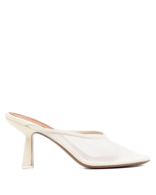 Mules Amalthea 80Mm di Neous in White