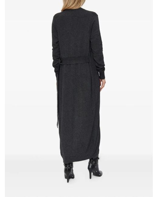 Isabel Marant Vest Met Knopen En Ceintuur in het Black