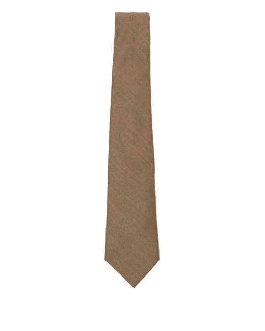 Paul Smith Natural Dot-print Tie for men