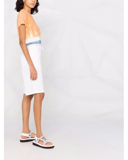 KENZO Blue Tie-Dye Short-Sleeve T-Shirt