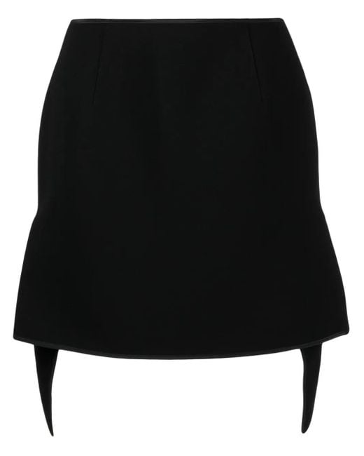 Maticevski Black Accelerate Asymmetric Skirt