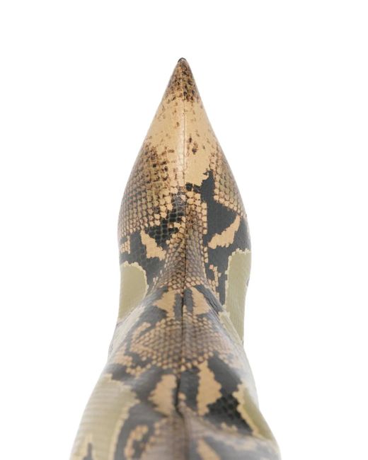 The Attico Brown Boots