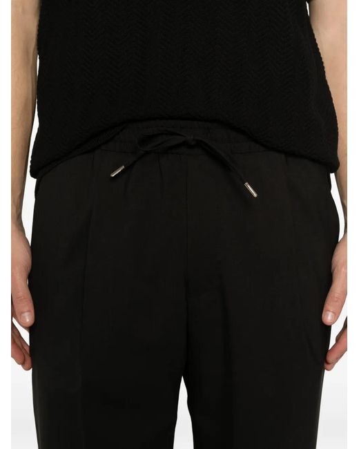 Briglia 1949 Black Pantalon Wimbledon À Lien De Resserrage for men