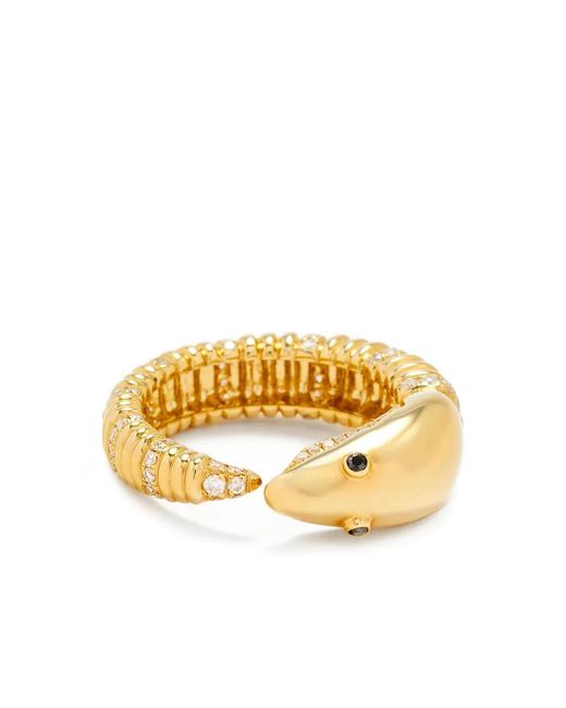 Crayfish Rings Yvonne Léon Crayfish Diamond Ring in Metallic | Lyst