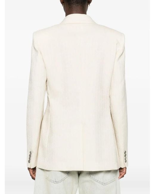 Etro Blazer Met Dubbele Rij Knopen in het Natural