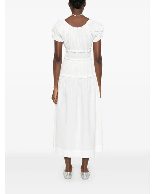 Vestido midi Leanne Doen de color White