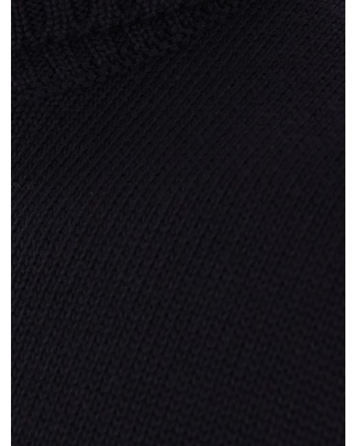 Zanone Blue Roll-Neck Knitted Jumper for men