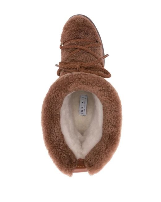 Inuikii Brown Curly Boots