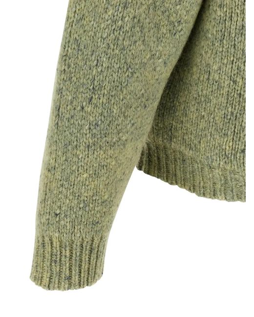 Jersey con motivo en intarsia Magliano de hombre de color Green
