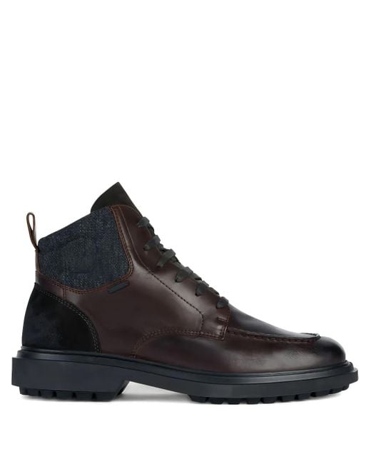 Geox Black Faloria Boots for men