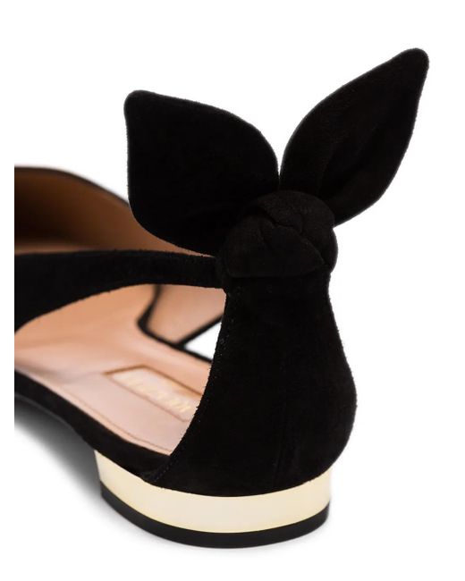 Aquazzura Bow Tie パンプス Black