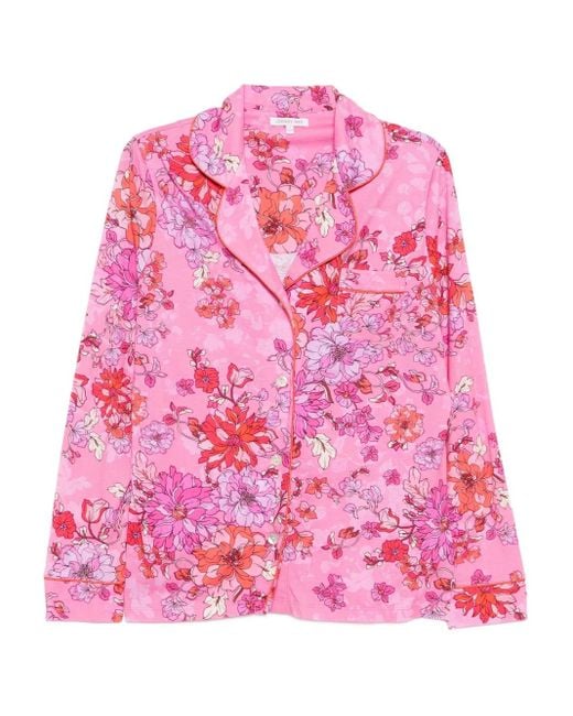 Johnny Was Pink Carly Pajama Set