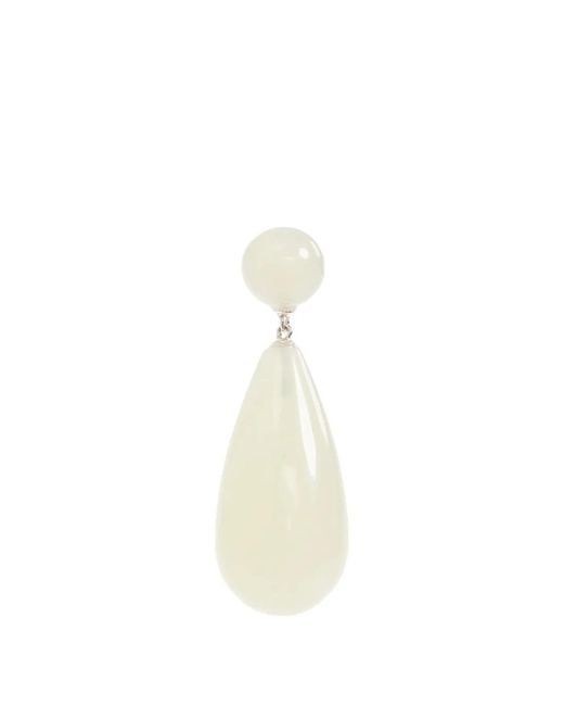 LIE STUDIO White Lola Earrings