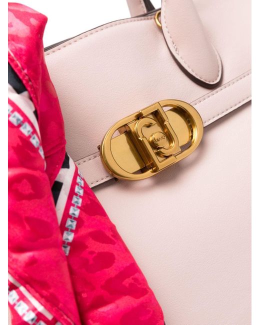Liu Jo Pink Handtasche mit Schaldetail