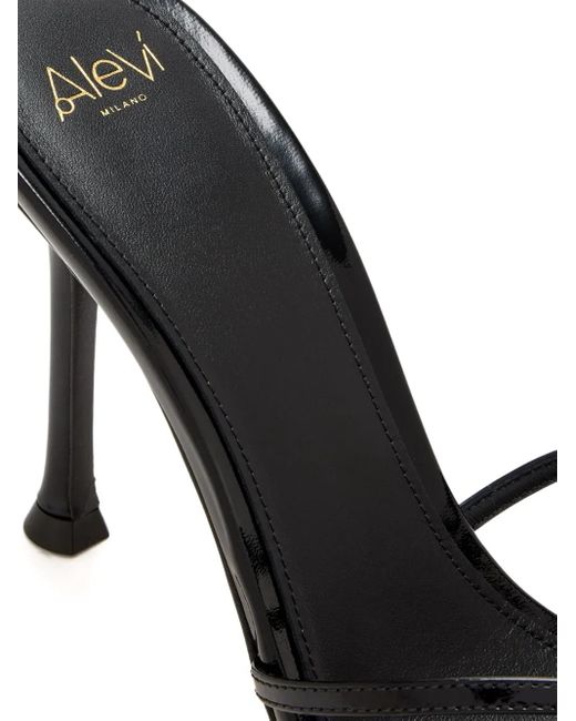ALEVI 80mm Stiletto Sandals in Black | Lyst UK