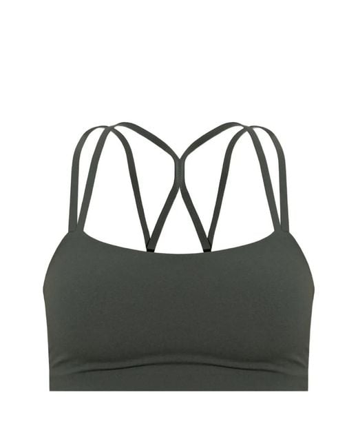 Nike Black Criss-Cross Strap Sports Bra