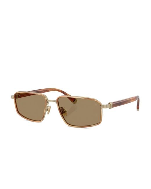 Brunello Cucinelli Metallic Jarama Sunglasses for men