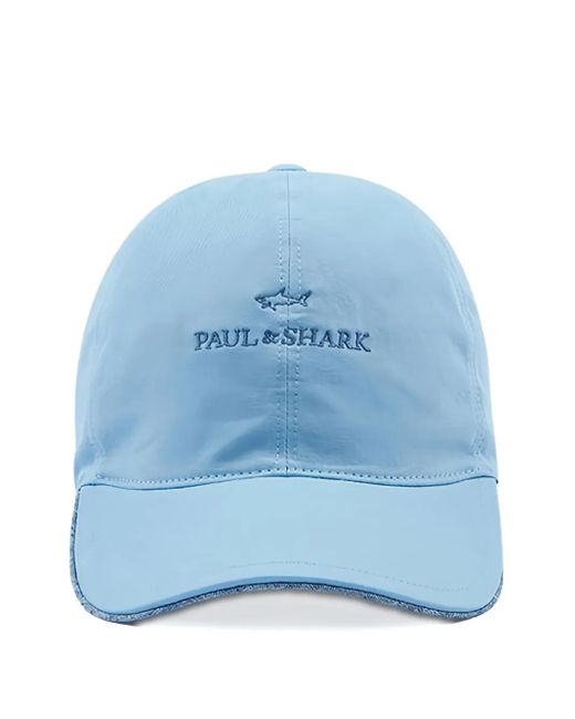Paul Shark Embroidered Baseball Cap in Blue for Men Lyst UK