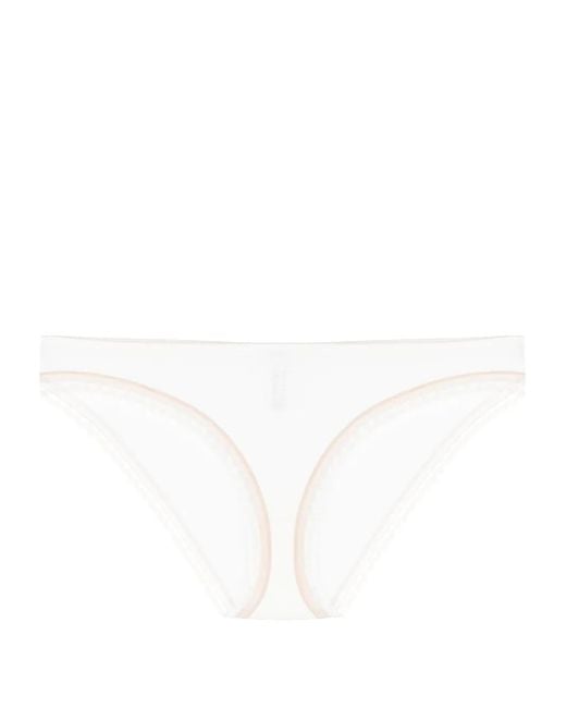 Eres White Flash Low-Rise Briefs