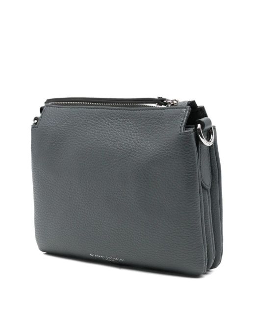 Gianni Chiarini Gray Three Leather Shoulder Bag