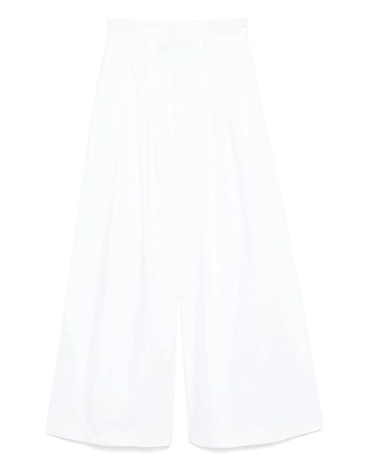 MOUTAKI コットンパンツ White