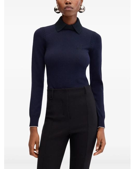 Jacquemus Blue The Maille Tricot Sweater
