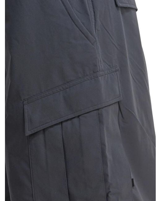 Daiwa Pier39 Blue Elasticated-Waist Cargo Shorts for men