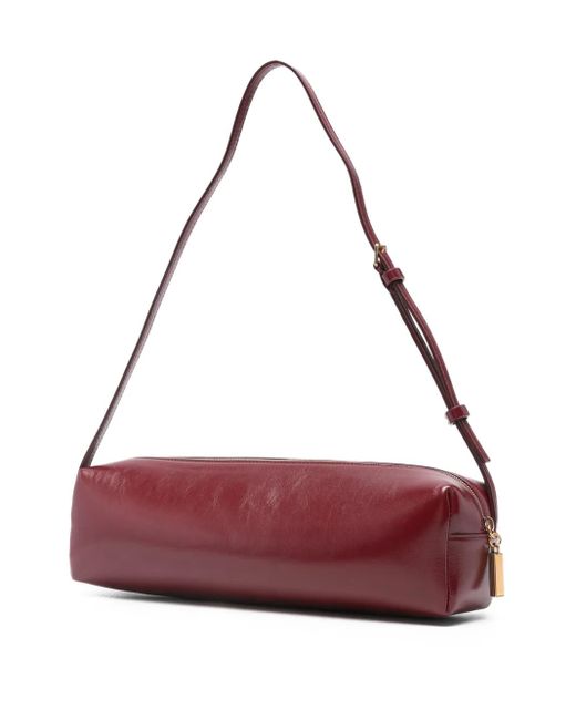 Khaite Purple Kye Cylindrical Shoulder Bag