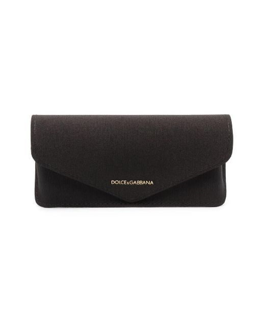 Dolce & Gabbana Blue Oversized Cat-Eye-Frame Sunglasses