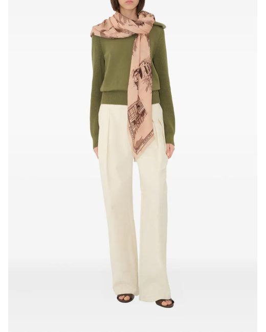 Sciarpa London Landmarks di Burberry in Pink