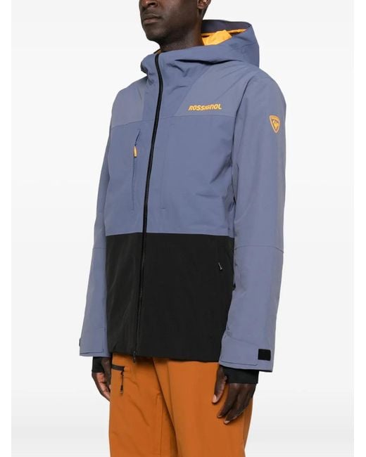 Rossignol Blue Colour-Block Jacket for men