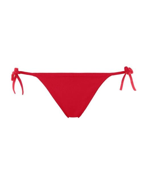 Eres Red Malou Tie-Side Bikini Briefs
