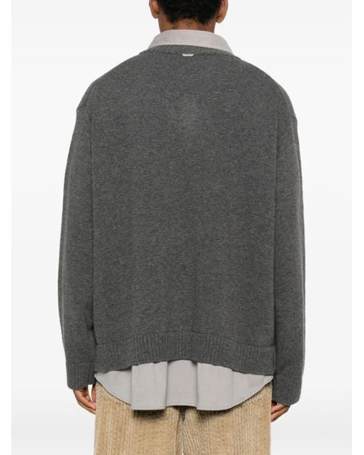 Juun.J Sweater Met Logo in het Gray voor heren