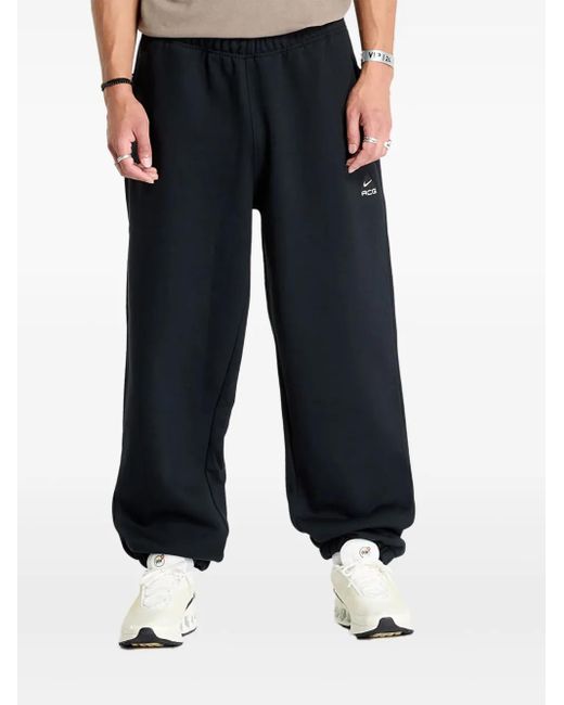 Nike Blue X Acg Lungs Logo Fleece Track Pants