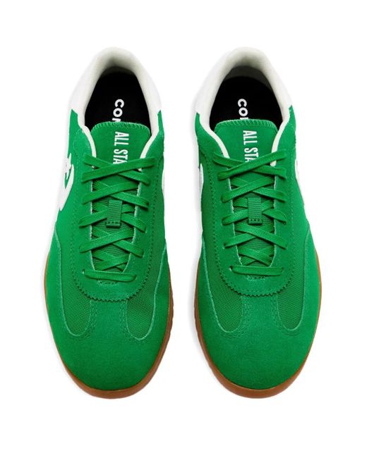 Converse Green Run Star Suede Sneakers
