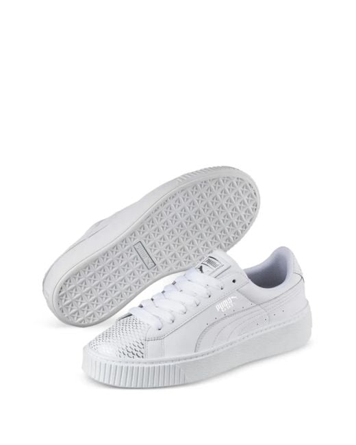 PUMA Platform Ocean スニーカー White