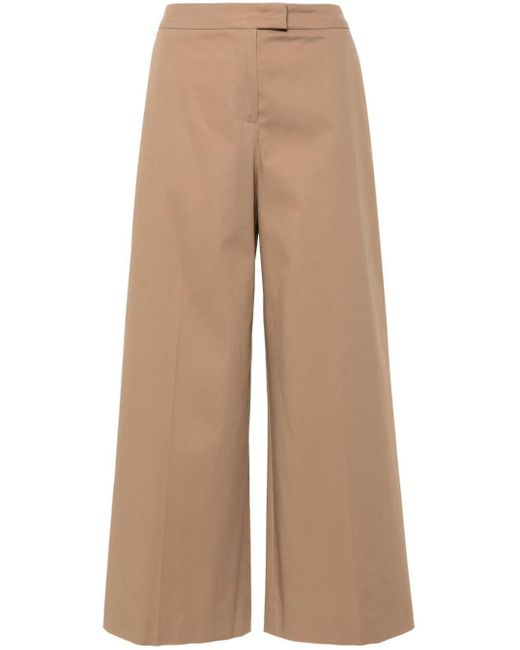 Pantalones estilo capri PT Torino de color Natural