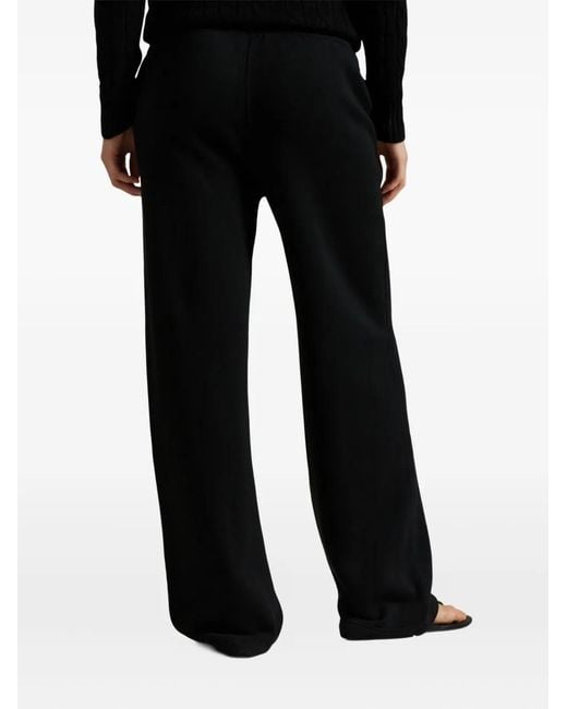 Polo Ralph Lauren Black Drawstring-Waist Track Pants