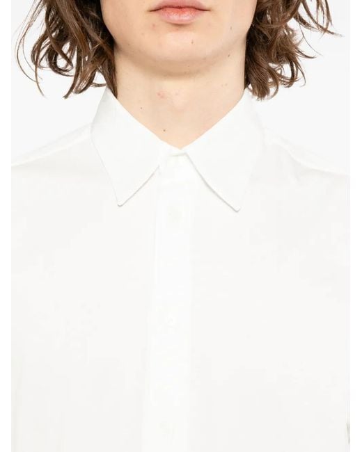 Camisa de manga larga Paul Smith de hombre de color White