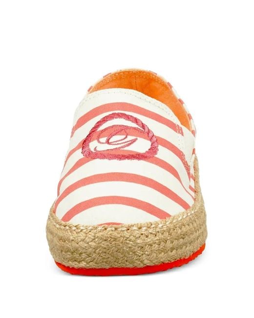 Gant Pink Gestreifte Espadrilles