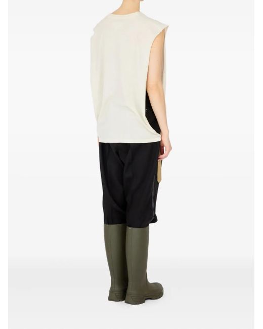 Maison Margiela Katoenen Tanktop in het White