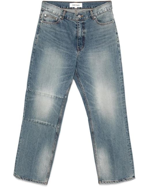 TONYWACK Blue Straight-Leg Jeans for men