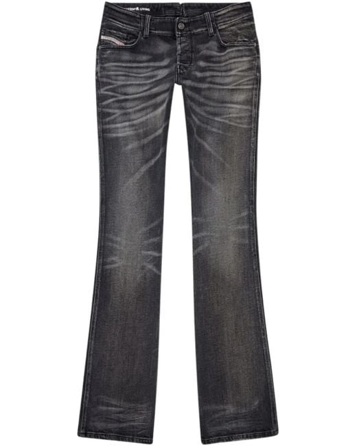 DIESEL Gray D-Backler-Rr Jeans for men
