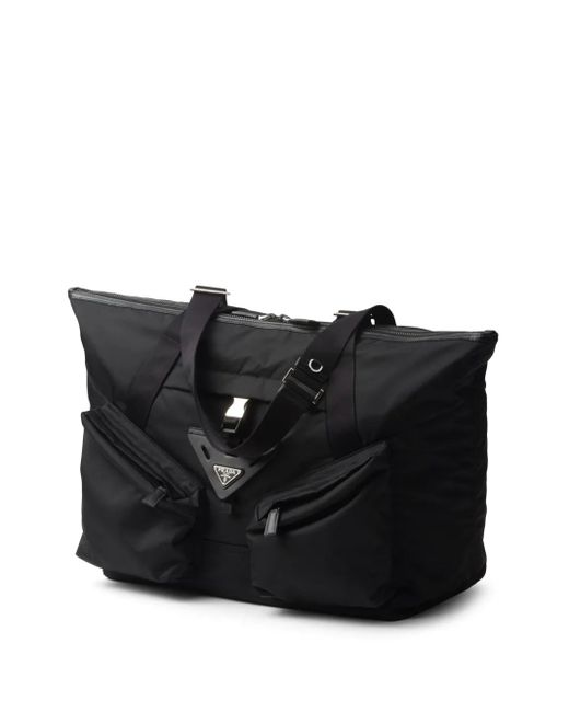 Prada Black Re-Nylon Travel Bag