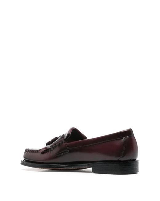 G.H.BASS Brown Weejuns Layton Kiltie Loafers for men