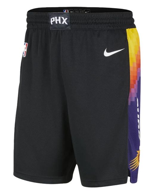 Nike Black City Edition Nba Swingman Shorts for men