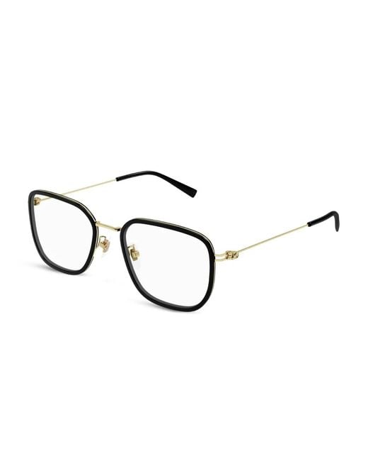 Gucci Black Square-Frame Glasses