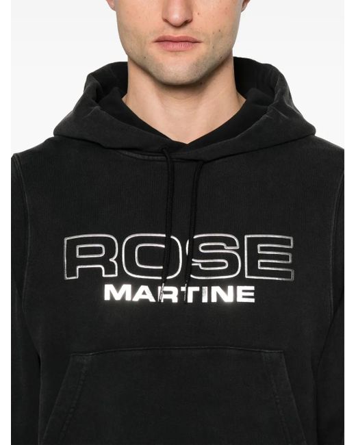 Hoodie À Logo En Relief Martine Rose pour homme en coloris Black